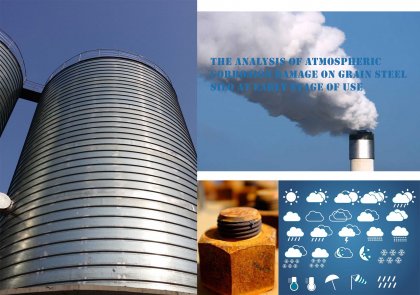 the analysis of atmospheric corrosion damage on grain steel silo at early stage of use