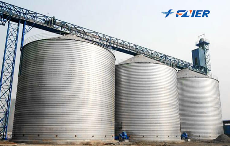 The Construction Process And Characteristics Of Cement Spiral Steel Silo