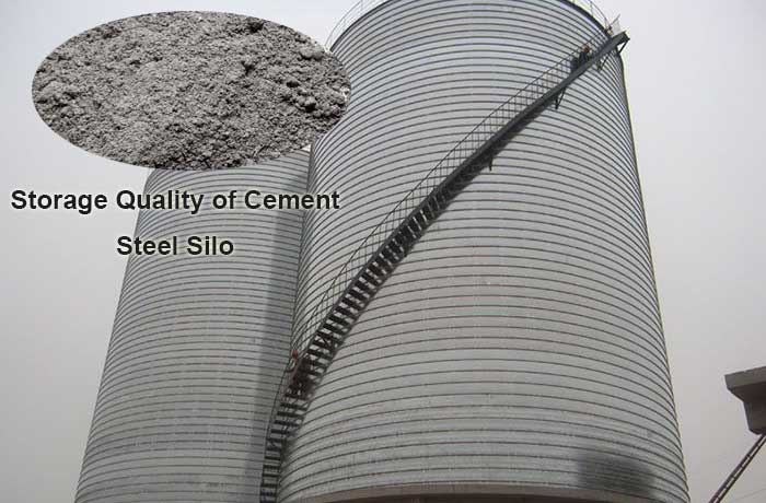 cement storage steel silo