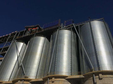 oilseed storage silo