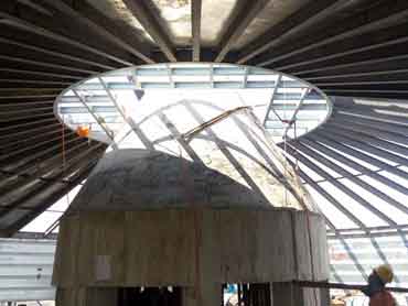 silo roof