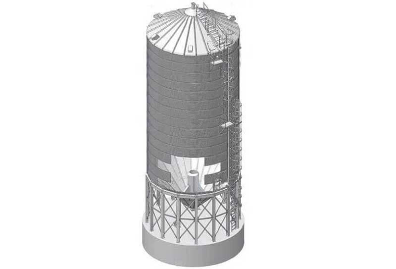steel grain silos flyer