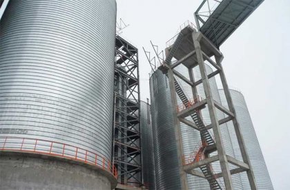 Structural & Geological Features and Storage Quality of Cement Steel Silo