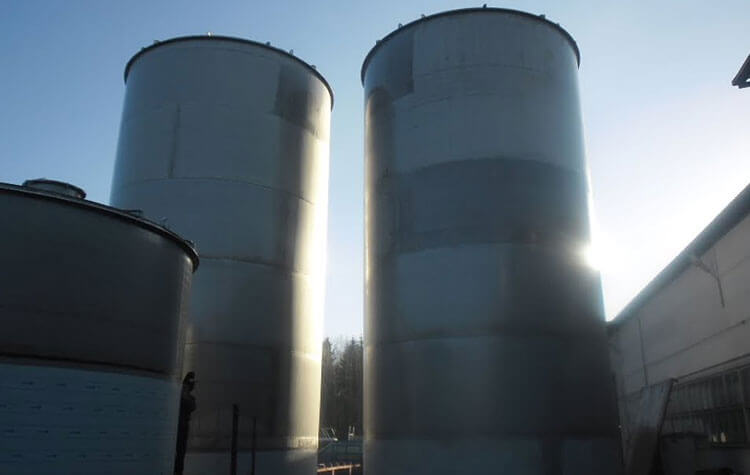 flyer welded steel silos