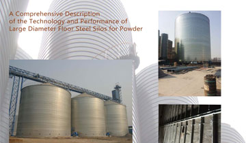 Large Diameter Floor Steel Silos for Powder Technology and Performance Overview
